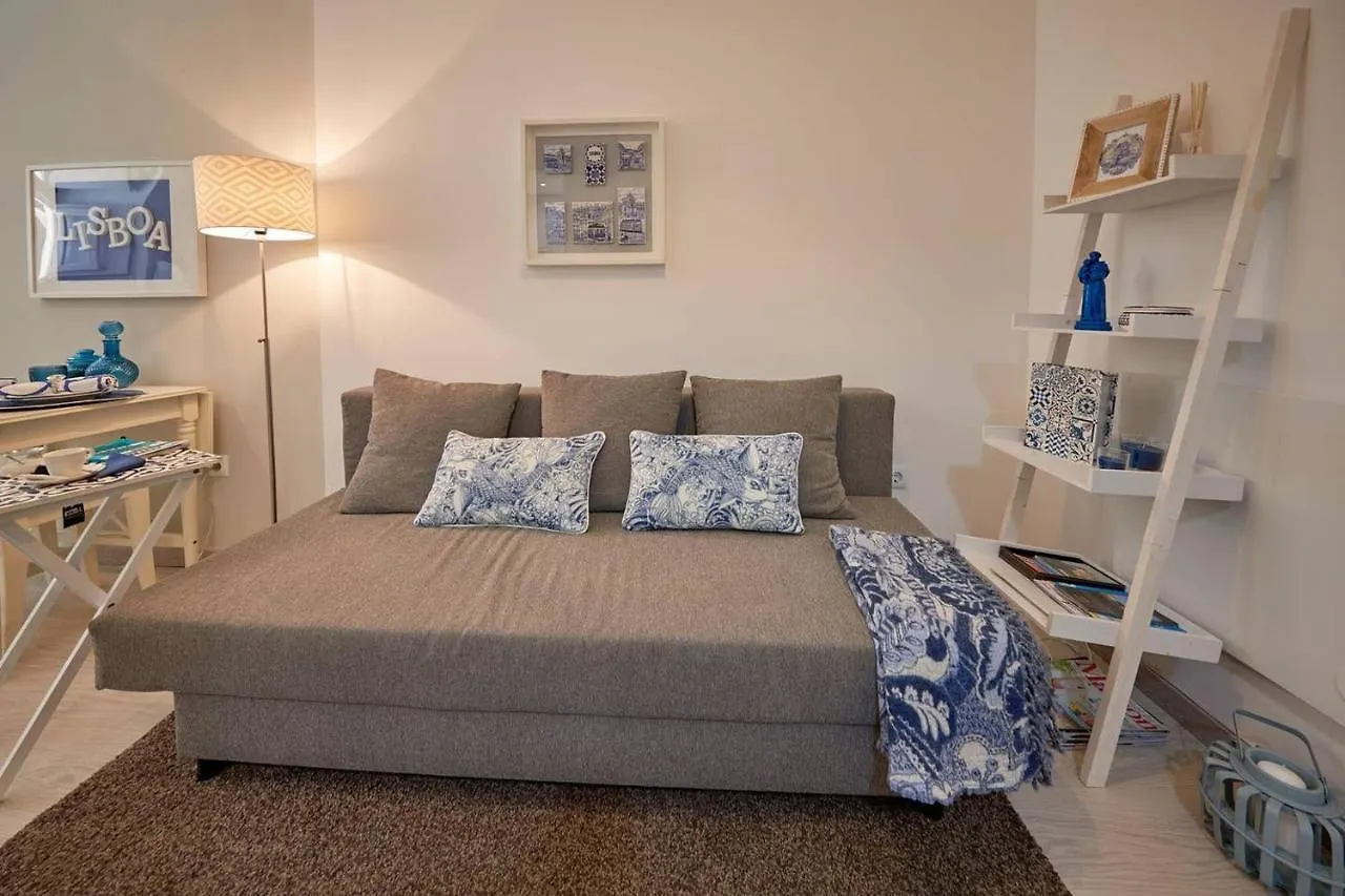 Apartment Charming Studio In Adamastor Lisbon! Perfect Location - Super Central But Calm!